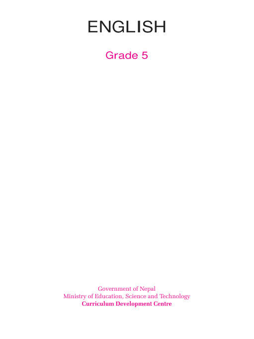 English Grade 5