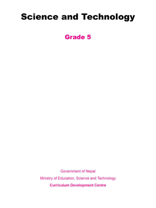 Science and Technology Grade 5