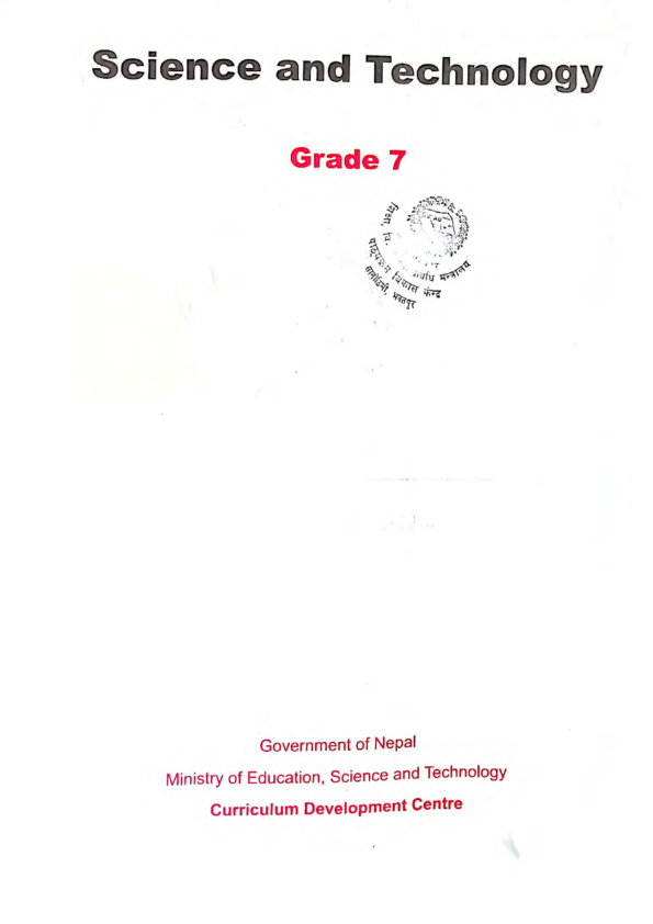 Science and Technology Grade 7