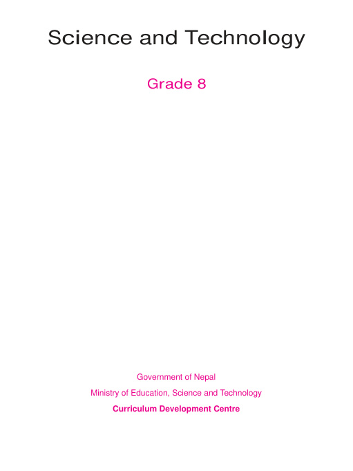 Science and Technology Grade 8 A